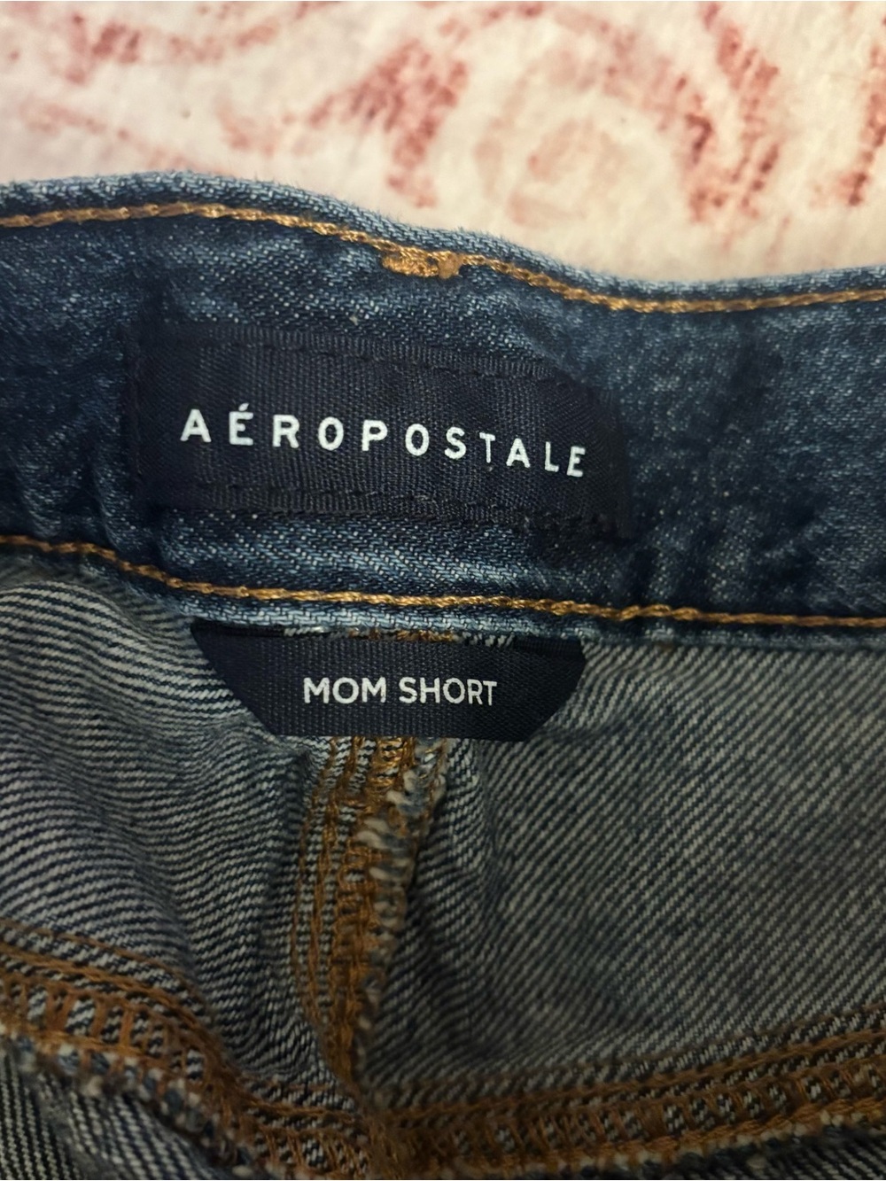 Aeropostale Distressed Blue Denim Jean Shorts - Picture 3 of 3